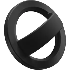 Phone Grip Compatible with MagSafe, Removable  Loop Grip, Phone Ring Holder for  of Phone for  16/15/14/13/12 Series, Black