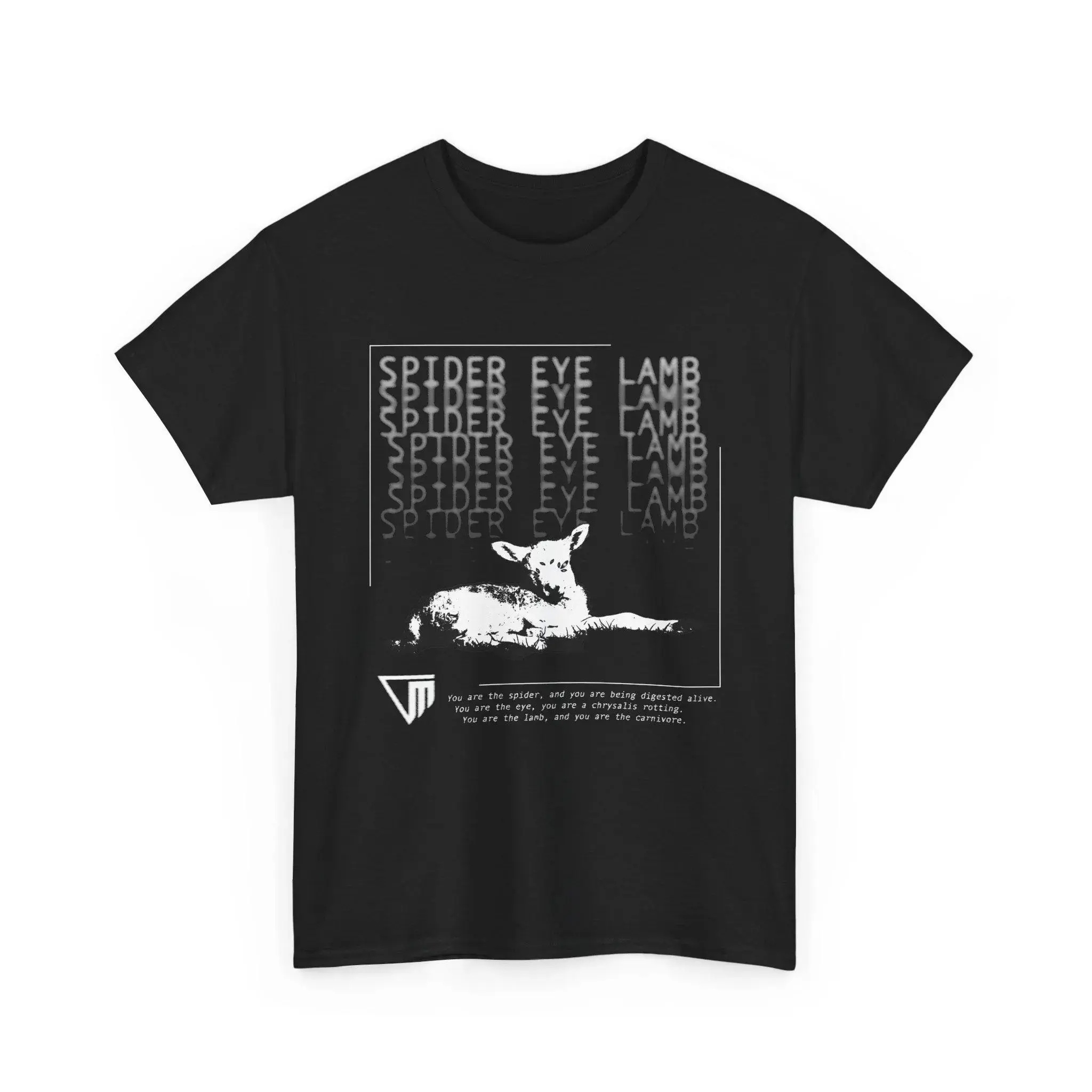 Outlast Trials Unisex Cotton T-shirt -- SPIDER EYE LAMB Tee