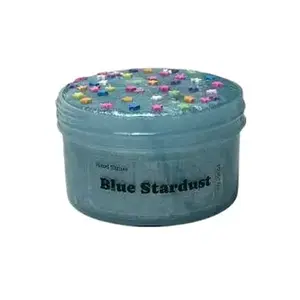 Blue Stardust Slime, Stress Relief Classic Novelty Toy for Kids