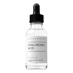 Asterwood Hyaluronic Acid Serum for Face | Hydrating & Plumping Anti-Aging Serum for Dry & Sensitive Skin | Fragrance-Free, Vegan Skincare