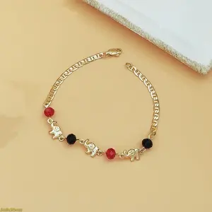 Boho Style Beaded Elephant Bracelet, 2026 Vintage Luxury Personalized Fashion Accessory for Costume Jewelry Enthusiasts