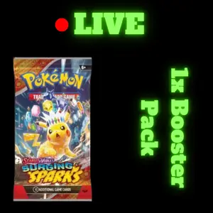 [OPENED LIVE] 1X Surging Sparks Booster Pack