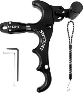 SNTXMY Archery Thumb Release Trigger Premium Compound eBow Release for Outdoor Hunting Target Practice & Daily Training Lightweight Durable Ergonomic Design
