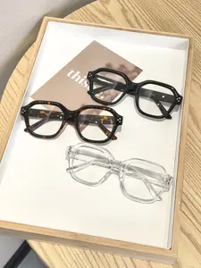 3 Pairs Women's Thin Frame Glasses, Tortoiseshell & Solid Colors, Daily Use, Fashionable for Work & Casual Wear, Ideal for Students