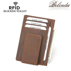 Father's Day Gifts for Men, Vintage Automatic Pop-Up Wallet, Minimalist Wallet, Portable Compact Money Wallet for Everyday Outfits and Daily Carry