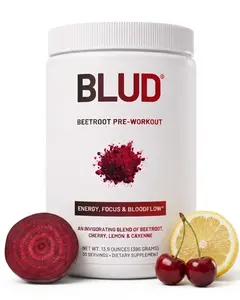 Blud® Ultra-Clean Pre-Workout | Beet Cherry Lemon