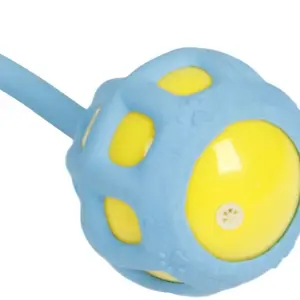 Niubya 'Tug-O-Warp' Fetching Tugging and Chew Squeaking TPR Dog Toy