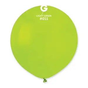 Solid Balloon Light Green G150-011 | 25 balloons per package of 19'' each