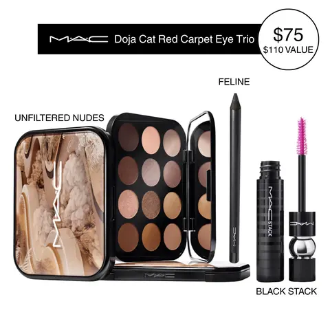 MAC Doja Cat Red Carpet Eye Trio