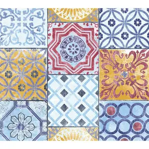 NextWall Moroccan Tile Peel and Stick WallpaperRoll