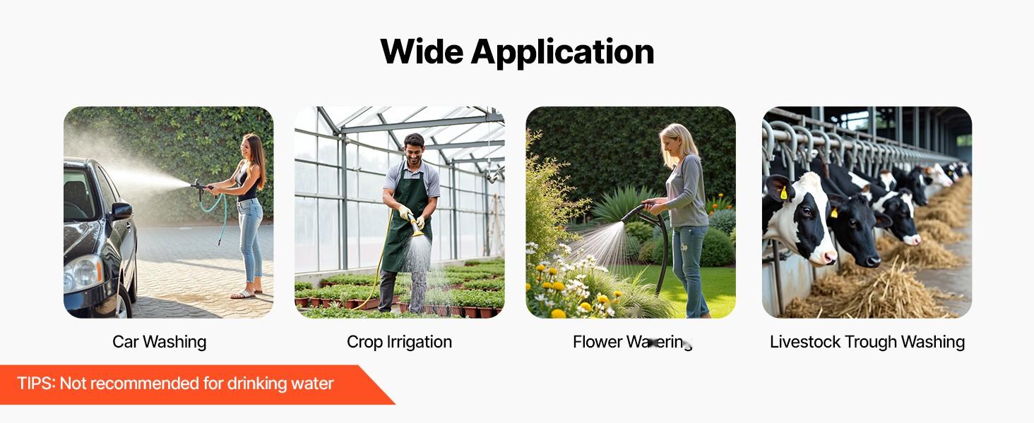 Frost-Proof Yard Hydrant For Irrigation, 12-Inch Buried Depth, Outdoor Freeze-Proof Faucet With 3/4-Inch NPT Connection, Lever Handle And Handwheel, Lead-Free Hydrant For Garden, Yard And Farm Irrigation Applications