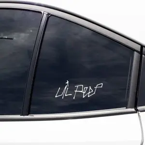Lil Peep Decal for Car, Computer, Laptop, Crybaby Sticker, gothic sticker
