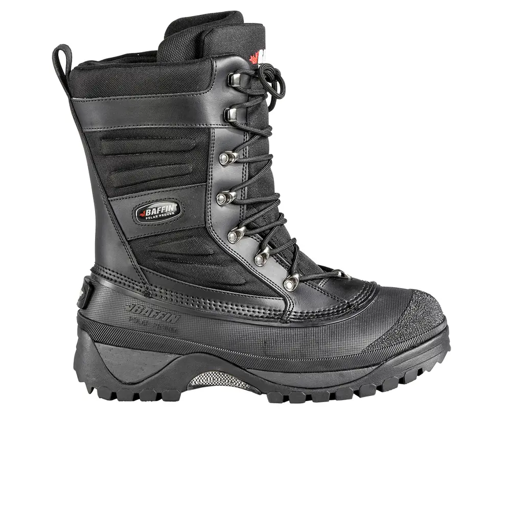 Baffin Mens Crossfire Snow Casual Boots Mid Calf - Black