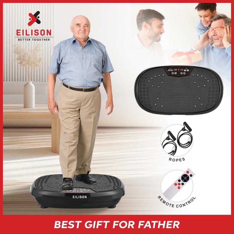 EILISON Fitpro Vibration Plate Exercise Machine - Whole Body Workout ...