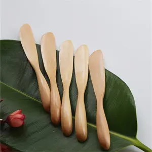 Wooden Butter Knife Cheese Spreader, Natural Materials Kitchen Tool, Handcrafted Design, Perfect for Gourmet Cheeses & Butters, Kitchenware, Utensils