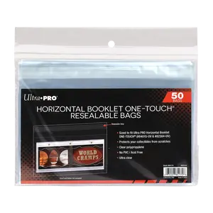 Horizontal Booklet ONE-TOUCH® Resealable Bags (50ct)