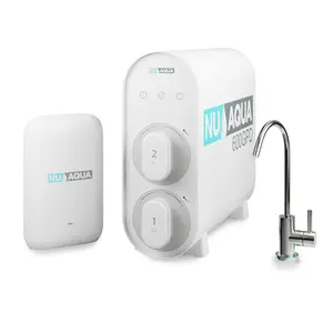 NU Aqua Efficiency Series Tankless 600GPD UV Sterilization Reverse Osmosis System 2:1 Pure To Waste