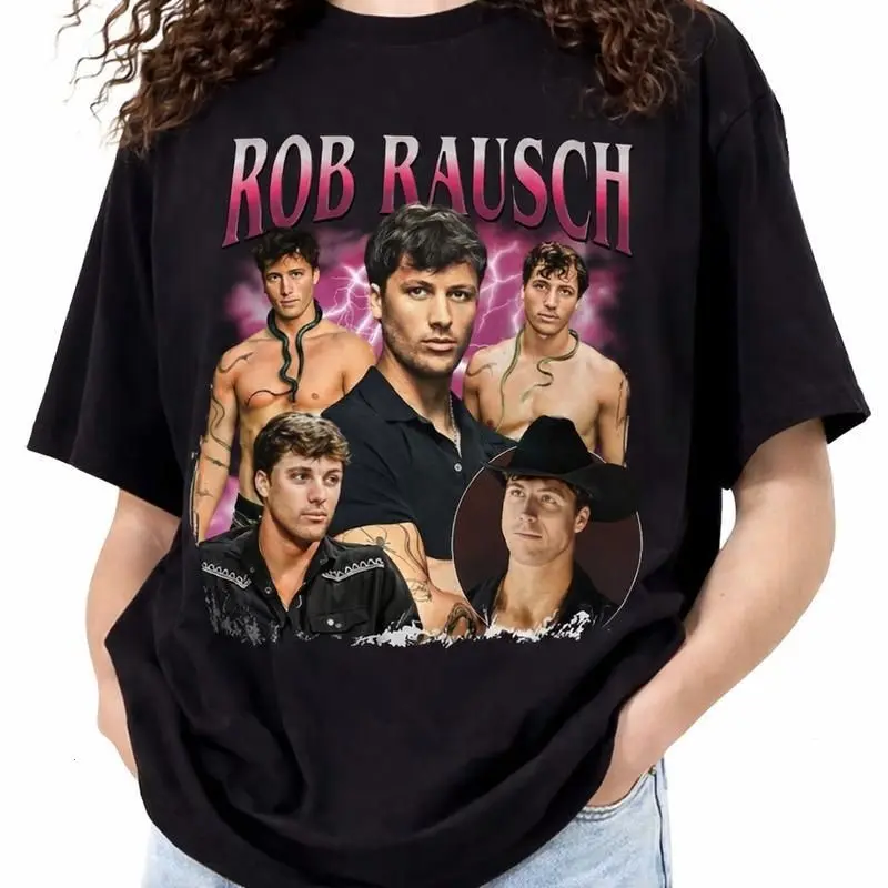 Rob Rausch Bootleg Graphic Tee The Traitors Fan Soft Cotton Shirt
