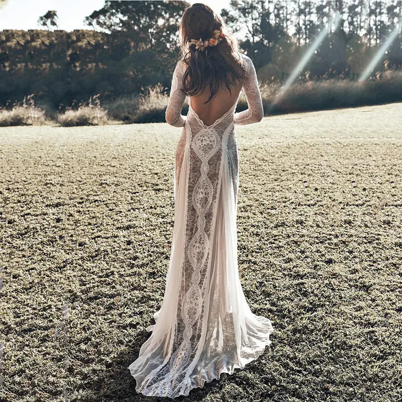 lace fitted wedding dress backless - TikTok Shop lace fitted wedding dress backless - TikTok Shop