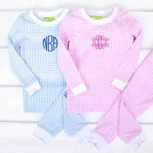 Gingham Pajamas for Boys & Girls - Soft and Cozy
