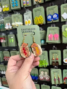 Hot Dog earrings