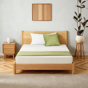 Full Size Memory Foam Mattress, 6 Inch Bed Mattress in A Box with Cooling Green Tea Gel, Pressure Relief with Medium Firm Support, CertiPUR-US Certified, 75''L x 54''W, ‎37.3 pounds White