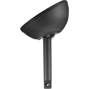 Ceiling Fan Slope Adapter - Matte Black