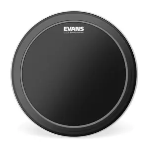 Evans EMAD Onyx Bass Drum Head, 18 Inch Evans EMAD Onyx Bass Drum Head, 18 Inch