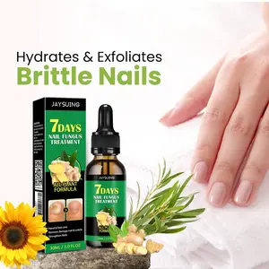Ginger Nail Treatment | Vitamin E & Plant Essential Oils for Nail Care | Supports Recovery from Onychomycosis, Paronychia, & Nail Deformation | Comforting Manicure & Nail Art Solution Ginger Nail Ginger Nail Outdoorfun
