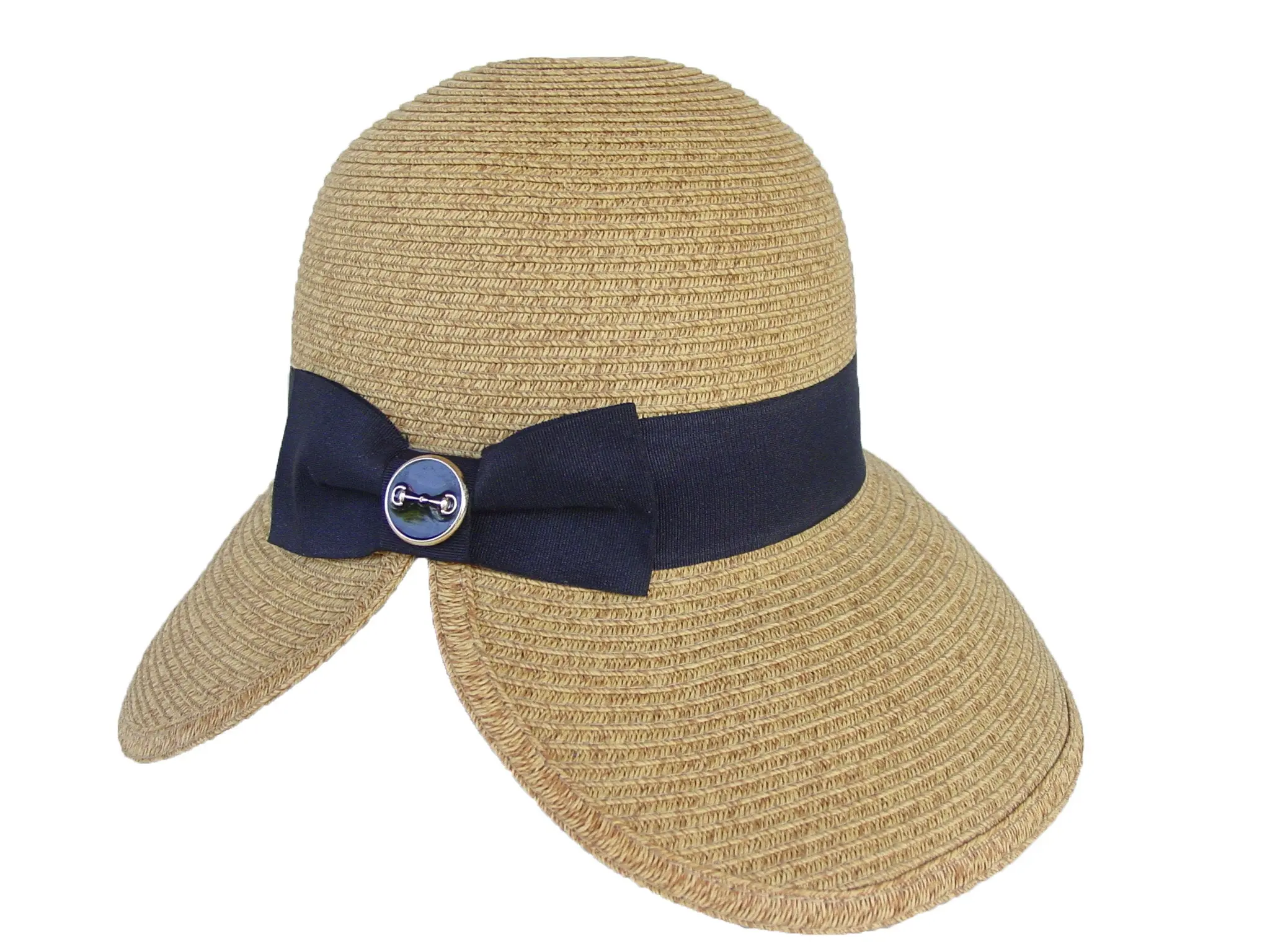 Bit Button Lampshade Equestrian Hat #1741