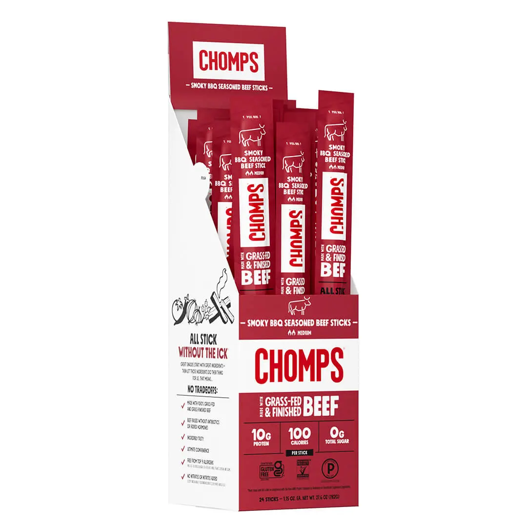 Chomps Smoky BBQ Beef Natural Flavor Chomps Smoky BBQ Beef Natural Flavor