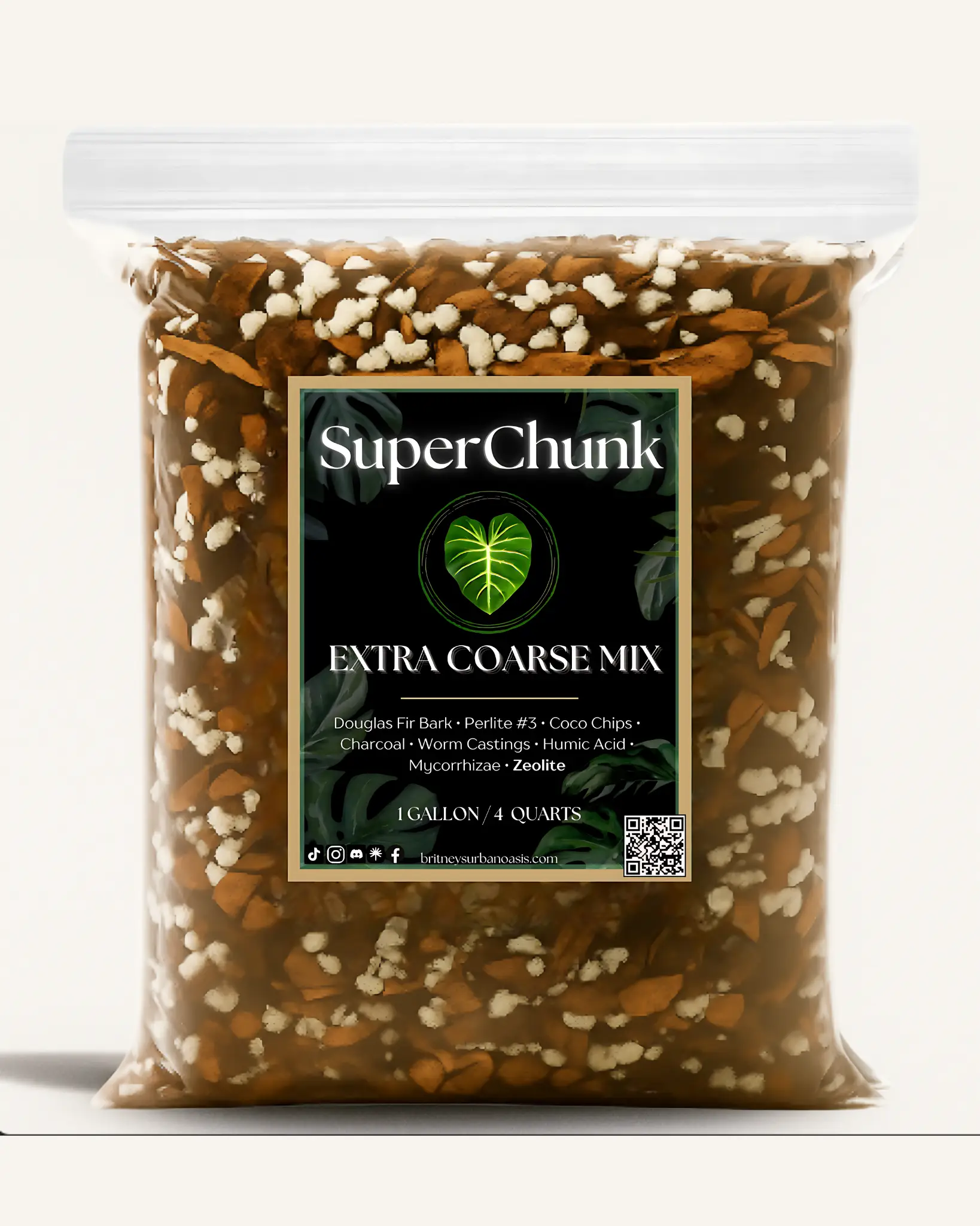 SuperChunk — Extra-Coarse, Maximum Aeration Soilless Potting Mix