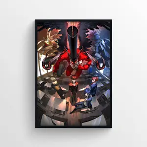 Persona 3, 4, 5 Bundle Art Poster Unframed, Investigation Team, Phantom Thieves Anime, Anime Manga Wall Art Decor, Gift for Fans Anime