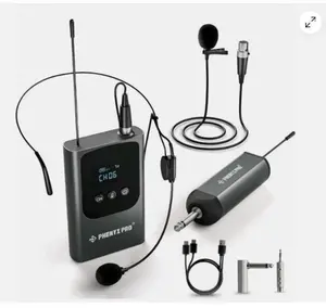 Phenyx Pro PDP-1-1B Single Wireless Microphone System, Digital UHF Series ￼