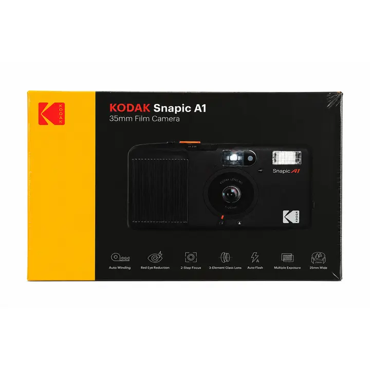 Kodak Snapic A1 35mm Film Camera (Rhino Gray)