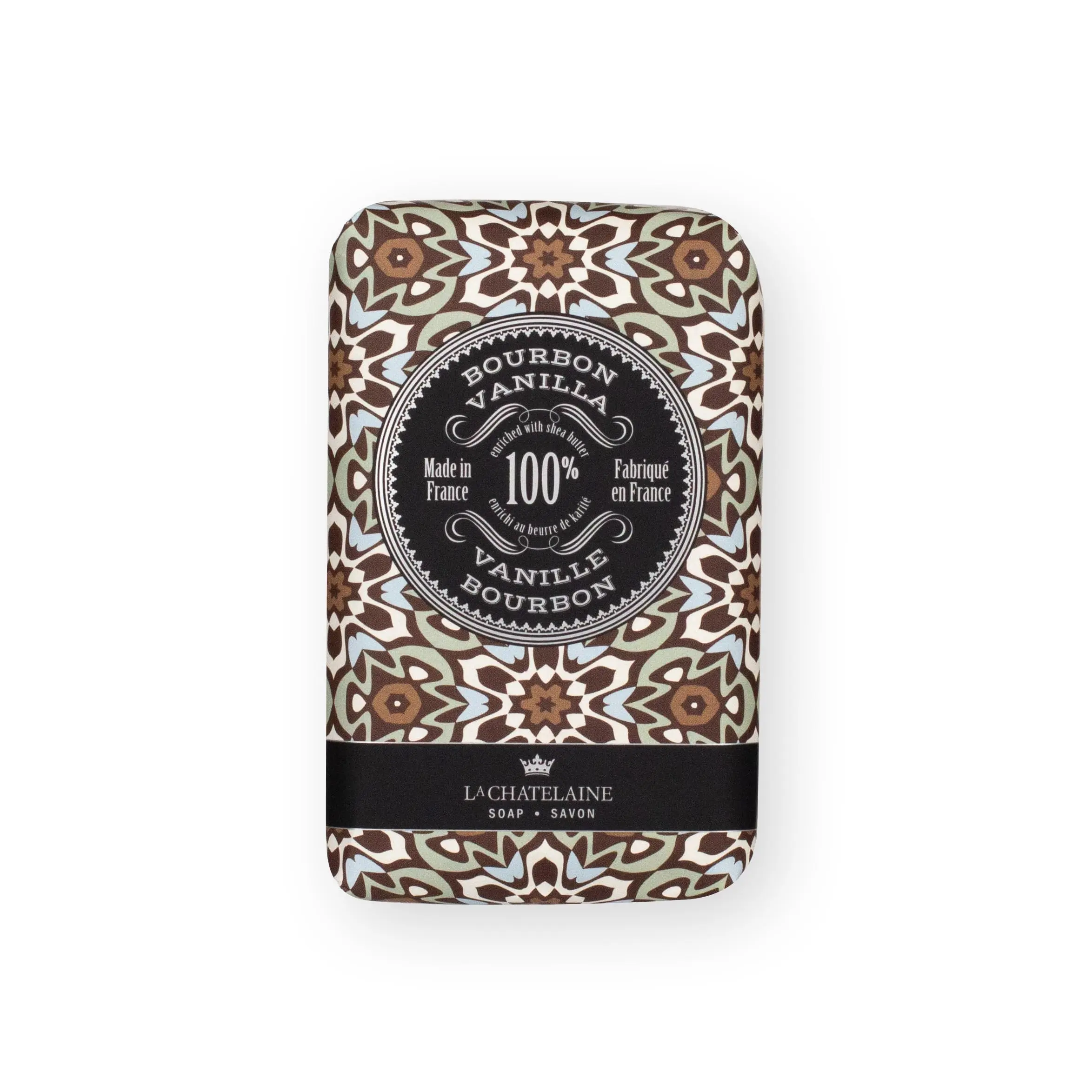La Chatelaine Shea Butter Bar Soap| Natural and Organic |Triple Milled | Made in France | Large - 8.8 oz/ 200g
