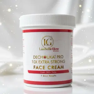 10x Extra Strong Dechoukaï Pro Face Cream - 3-7 Shades Moisturizers  Radiant Cleansing  Skin Repair Moisturizing Moisture Hydrate NourishingLaabelleGlow