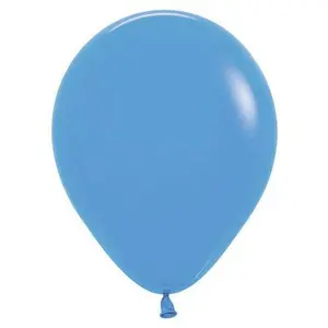 11" Sempertex Neon Blue Balloons 100 Bag #53054