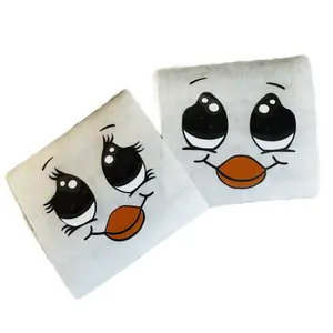 Easter Chick Boy or Girl Face Decals/Stickers - 10 Customizable Decorations for Easter Celebrations Spring Set Ornaments