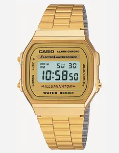 CASIO Vintage Collection A168 Watch Mens, Gold CASIO Vintage Collection A168 Watch Mens, Gold