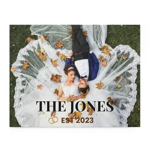 Fully Customizable Wedding Puzzle, Custom 120-500 Piece Jigsaw, Engagement Gift, Anniversary Decor, Family Game Night