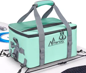 Paddle Board Accessory Cooler, 25L, Kayak Insulated Cooling Bag, Holds 30 Cans, with Waterproof Phone Pouch, Adjustable Strap, Bottle Opener; Suitable for Paddleboard, Kayak and Camping