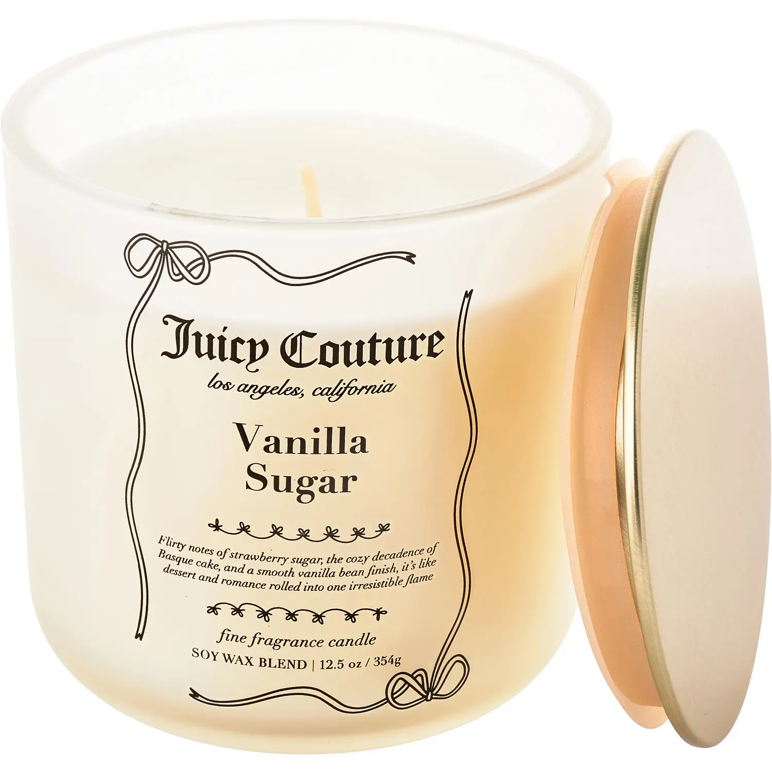 Juicy Couture Vanilla Sugar By Juicy Couture Candle For Unisex