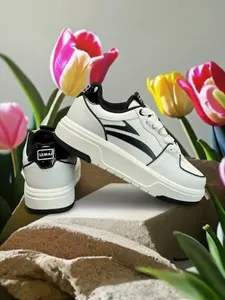 Wy Special Long Shoe Authentic Sports Casual Dad Shoes Thick Sole Sneakers for Men and Women, Patchwork Design, All Seasons