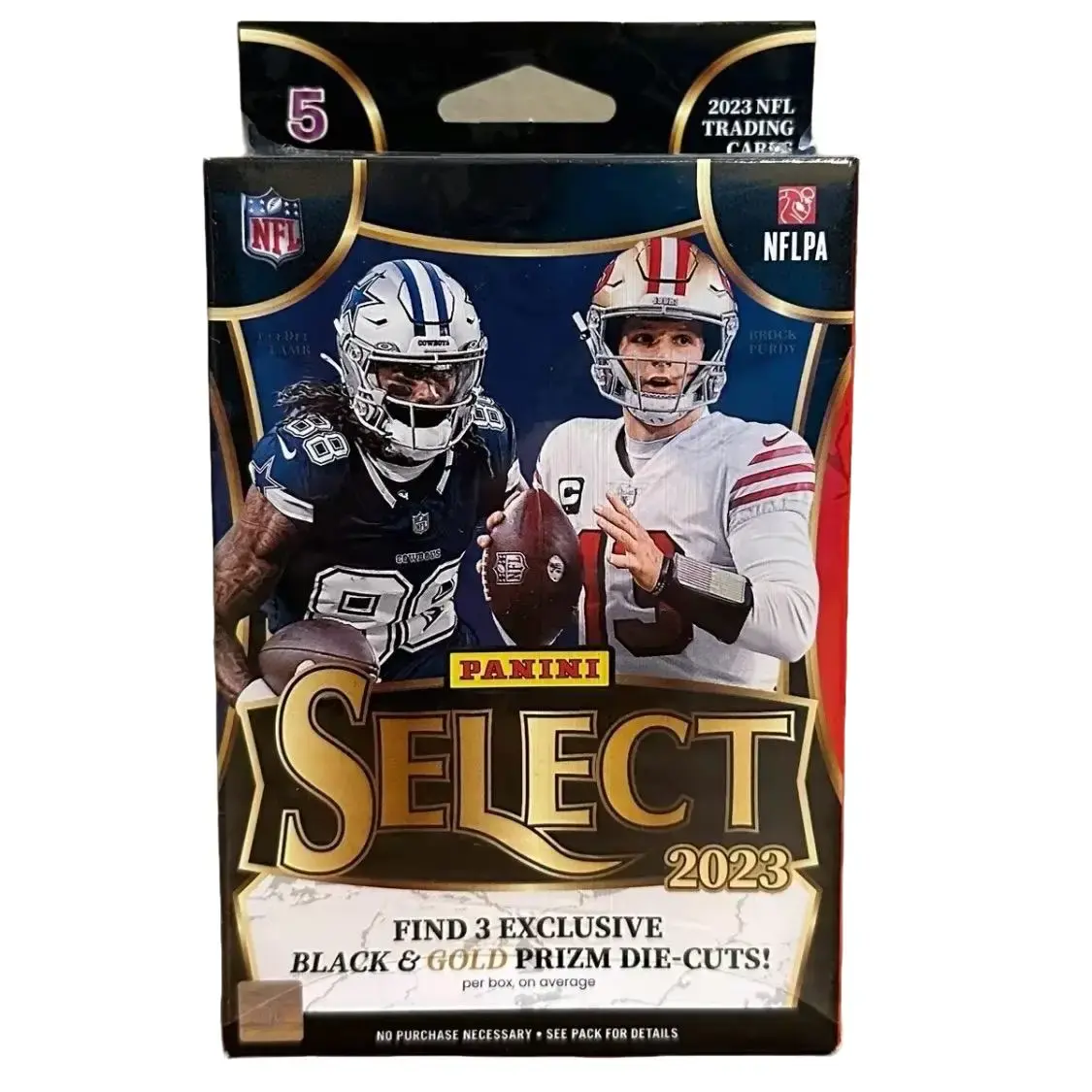 2023 Select Football Hanger Box - Black & Gold Die Cuts