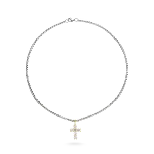 THE CROSS CHAIN NECKLACE