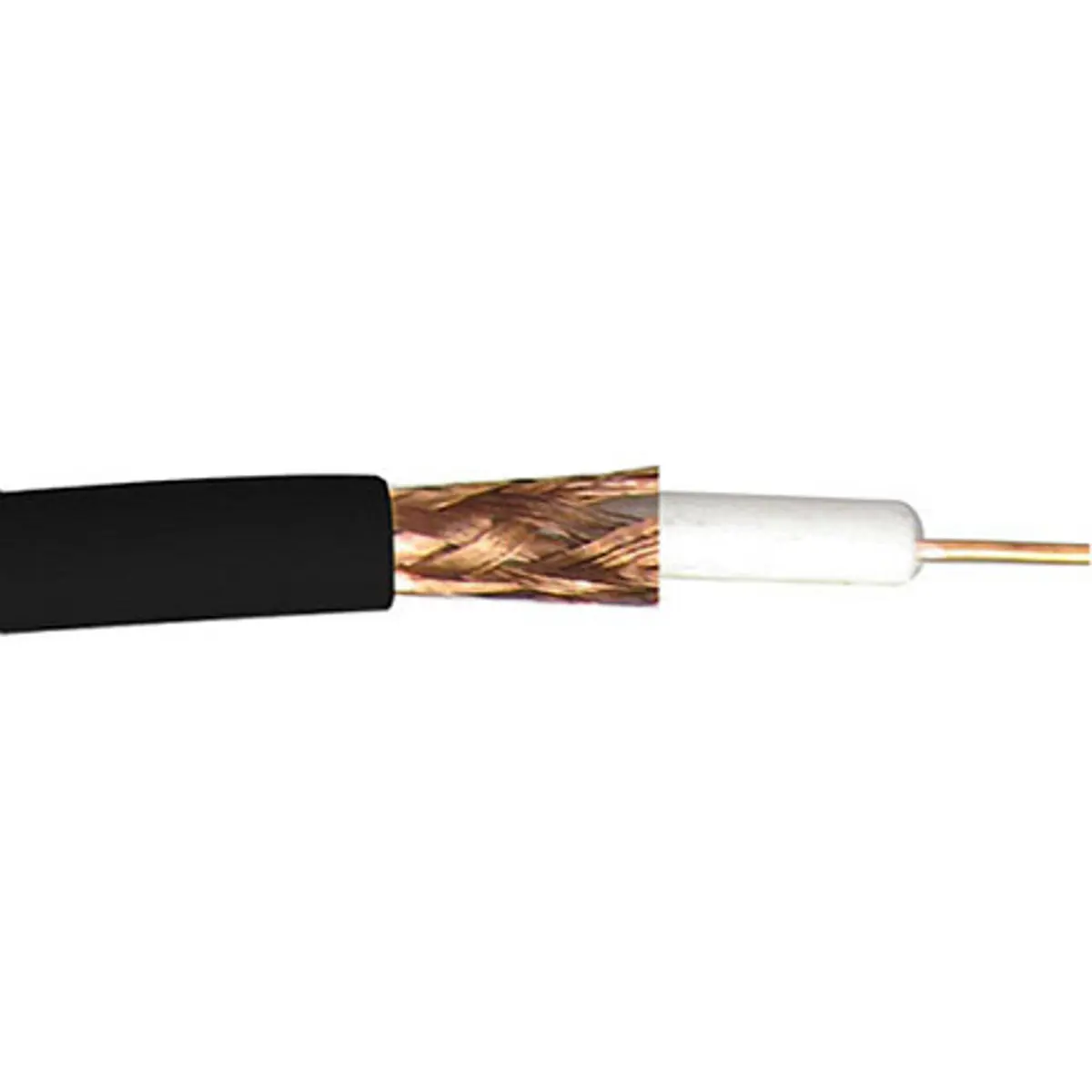 Comprehensive 500' RG6 SDI/HDTV 18 AWG BC CATV Coaxial Plenum Bulk Cable