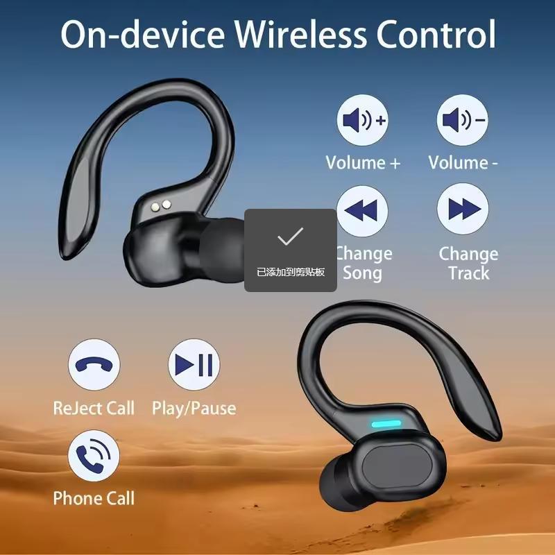 ANKRIYUL  Black  RED  Blue  Three Color SP16 Earhook  Earphone For Music Earbuds  Hiking  Climbing Walking