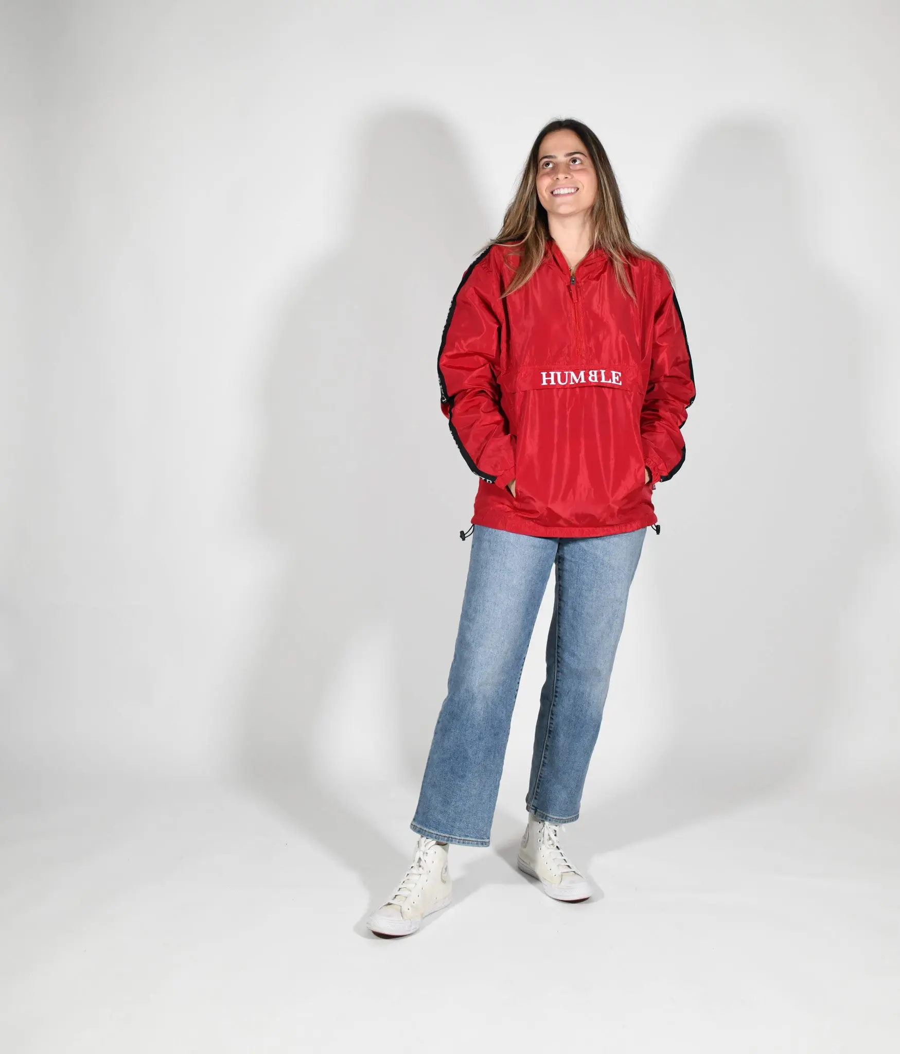 Maroon Windbreaker