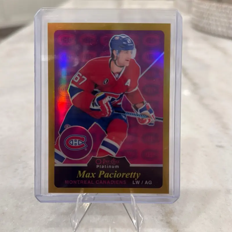 2015-16 O-Pee-Chee Max Pacioretty Rainbow Gold numberer 34/149